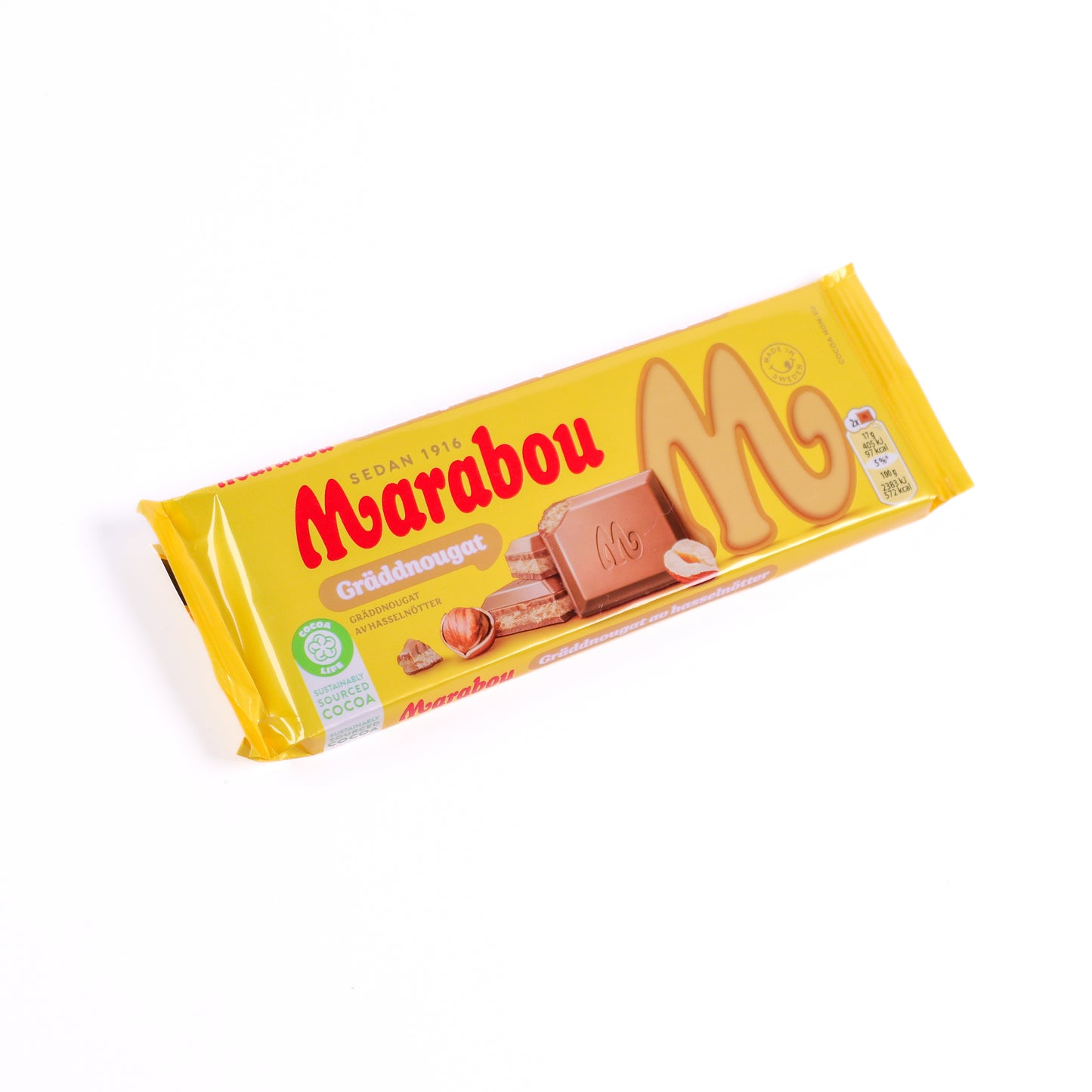Marabou Creme & Nougat Chocolate Bar