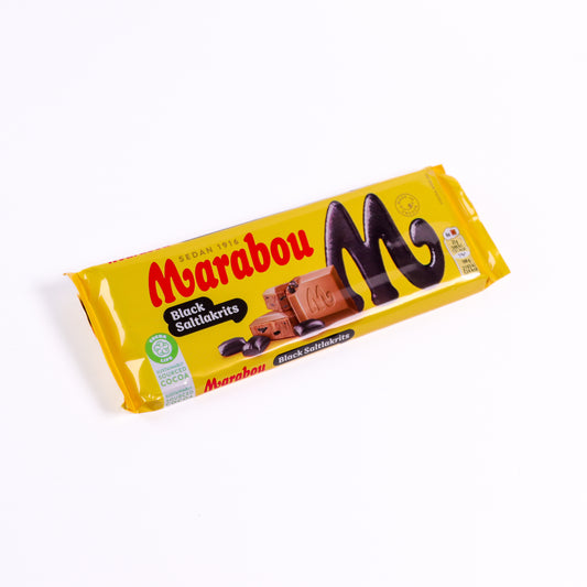 Marabou Black Licorice Chocolate Bar