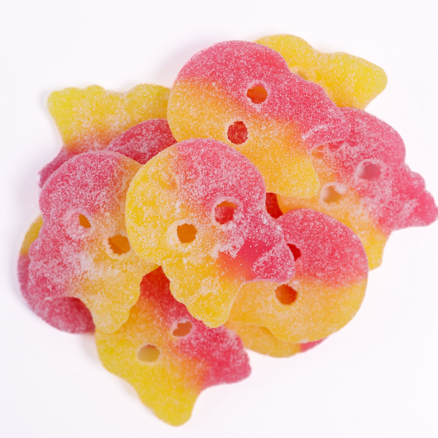 Bubs Sour Raspberry/Lemon Skull Gummies