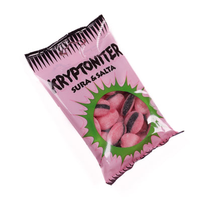Kryptoniter Sour & Salty Raspberry Licorice Hard Candy