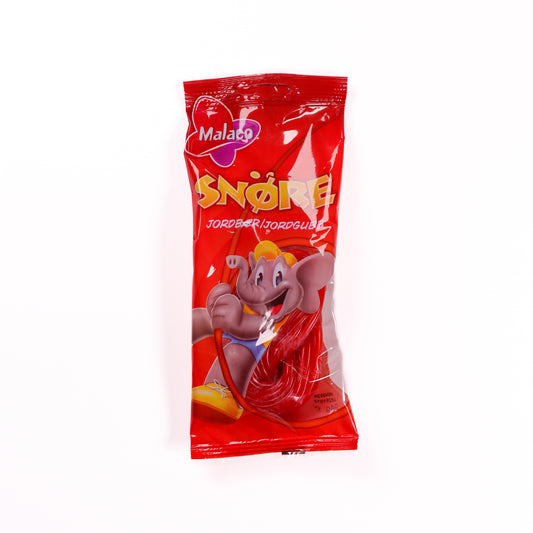 Snöre, Jordgubb (Sweet Strawberry Licorice, Shoelaces)