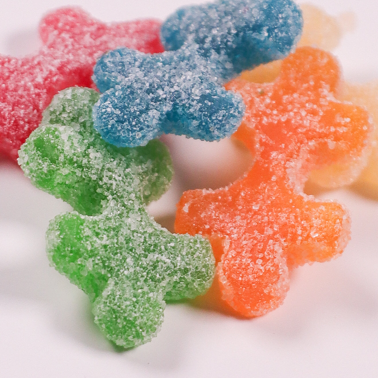 Sour Puzzle Piece Tropical Gummies