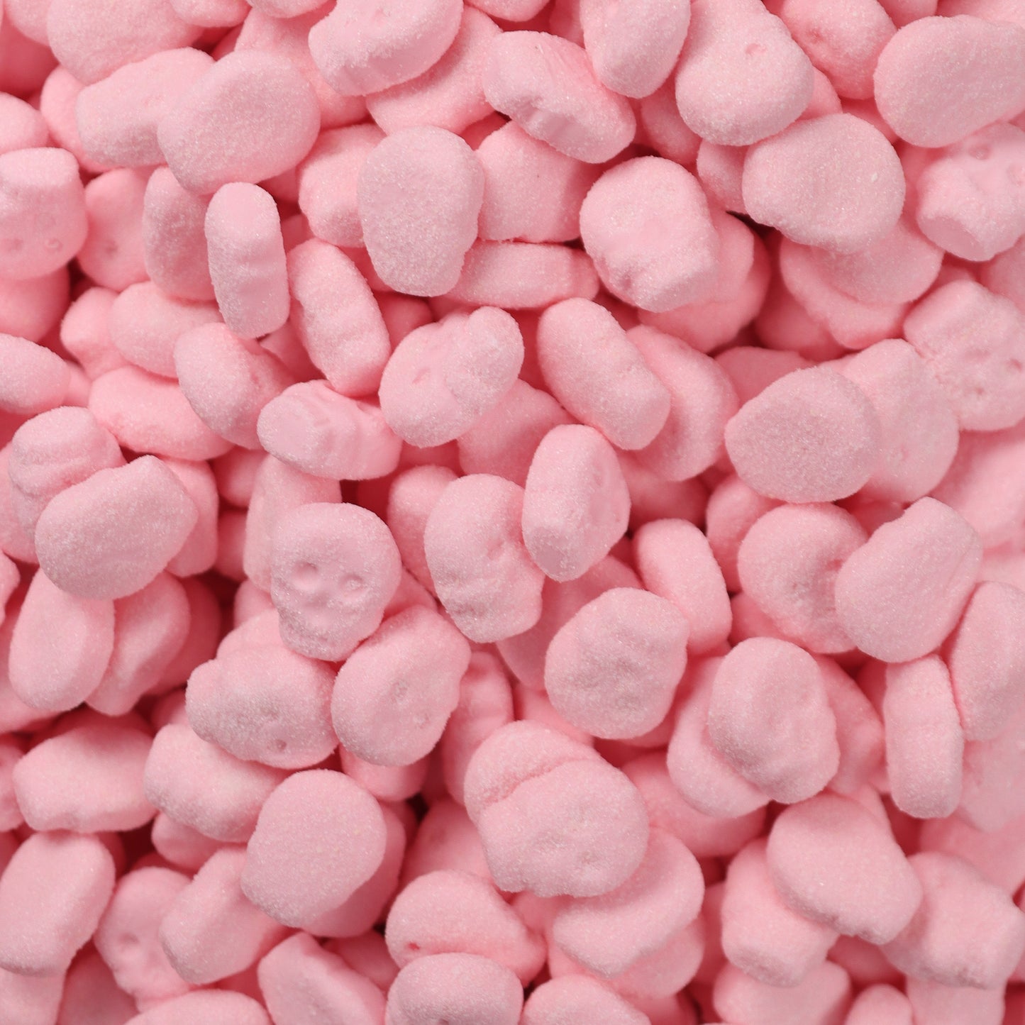 Strawberry Skull Fizzy Foam Gummies