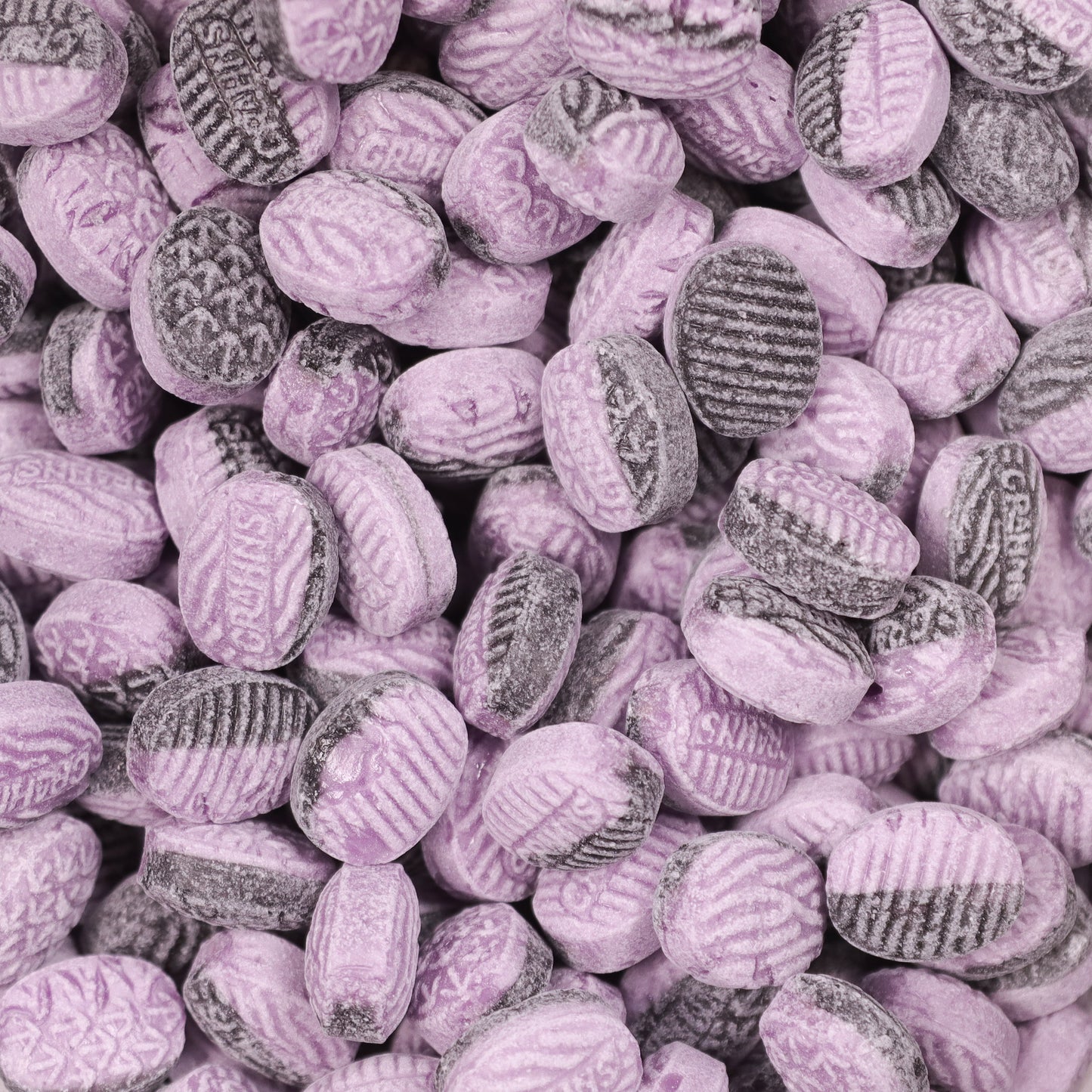 Violet Licorice Hard Candies