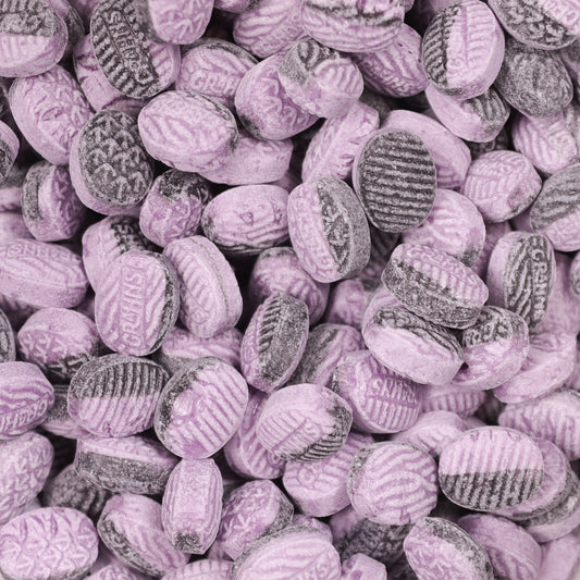 Violet Licorice Hard Candies