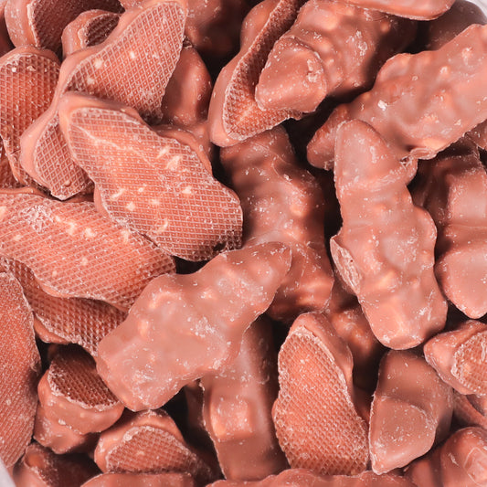 Chocolate Covered Santa Marshmallows