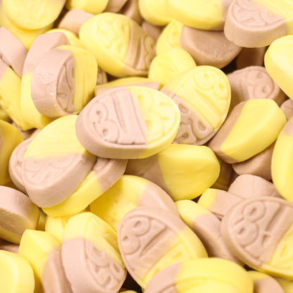 Bubs Mini Banana Toffee Oval Candies